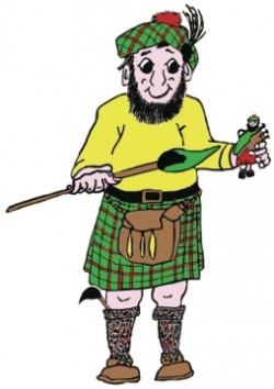 Plaide Palette of Celtic Art